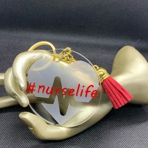 Nurse Life Keychain